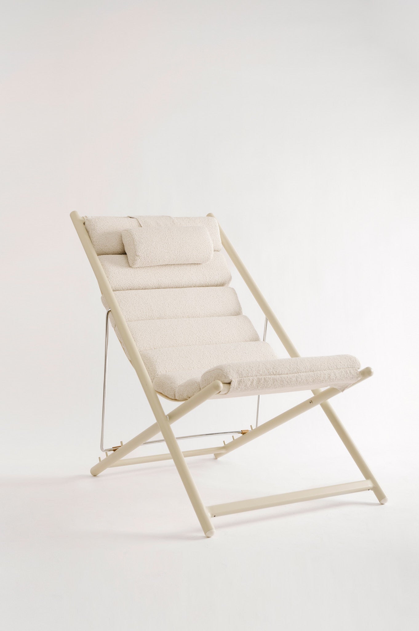 Silla de exterior beige